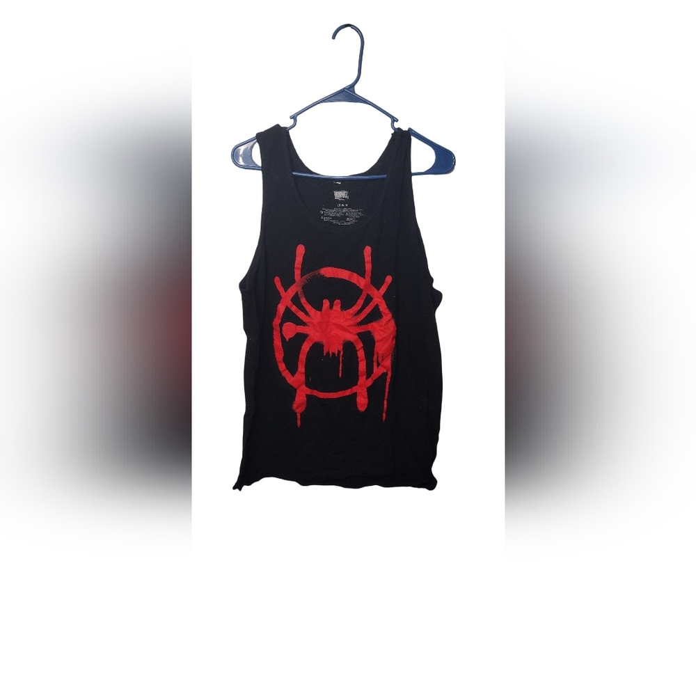 Spider Man into the universe tank top